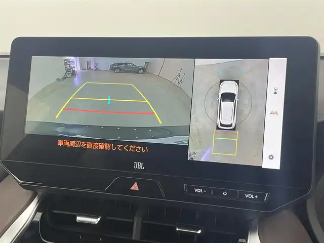 トヨタ ハリアー Z 福岡県 2023(令5)年 2.5万km プレシャスブラックパール 純正ディスプレイオーディオナビ　/アラウンドビューモニター　/ＪＢＬプレミアムサウンド　/ビルトインＥＴＣ２．０　/前後ドライブレコーダー　/デジタルインナーミラー　/ヘッドアップディスプレイ　/レーダークルーズコントロール　/トヨタセーフティセンス　/コーナーセンサー　/衝突被害軽減ブレーキ　/レーンキープ　/ブラインドスポットモニター　/アクセル踏み間違い防止　/ＭＴモード付き　/パワーバックドア　/ハーフレザーシート　/パワーシート　/ＬＥＤヘッドライト