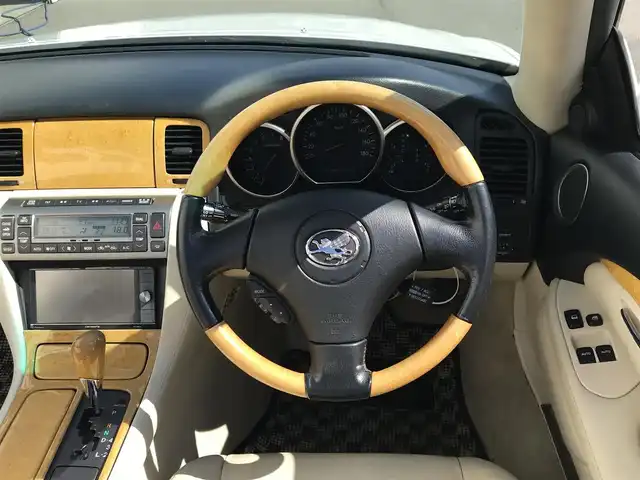 トヨタ ソアラ 430SCV 富山県 2001(平13)年 7.6万km ホワイトパールクリスタルシャイン 社外ナビ　/Bluetooth/フルセグTV/MYRTLE　20インチアルミホイール/本革シート/パワーシート/シートヒーター /メモリーシート /ETC/キセノンヘッドライト/クルーズコントール/横滑り防止装置/オートライト/純正フロアマット