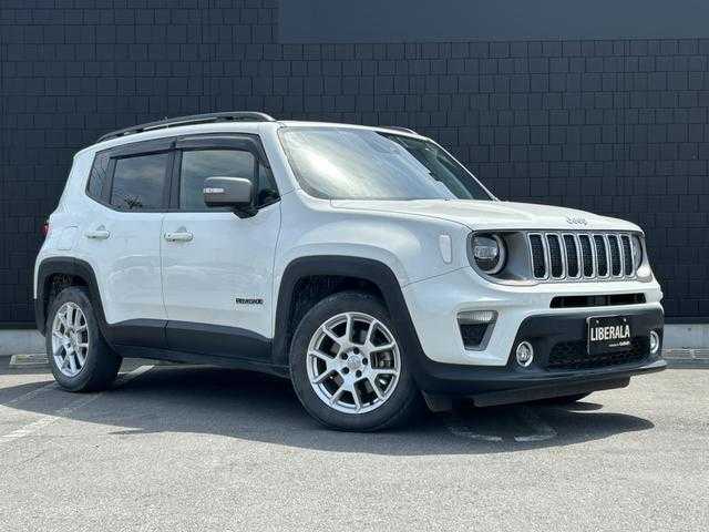 クライスラー・ジープ ジープ レネゲード リミテッド 埼玉県 2020(令2)年 4.7万km 白 純正ナビゲーション/(Bluetooth/USB/フルセグ)/バックカメラ/アダプティブクルーズコントロール/シートヒーター/ステアリングヒーター/ＢＳＭ/ルーフレール/純正１７インチアルミホイール/ＬＥＤヘッドライト/ETC