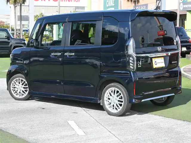 ホンダ Ｎ ＢＯＸ カスタム L ターボ 千葉県 2020(令2)年 3.4万km ミッドナイトブルービームM ホンダセンシング/　・衝突軽減ブレーキ/　・誤発進抑制機能/　・車線維持支援システム/　・アダプティブクルーズコントロール/純正メモリナビ/　　CD/DVD/SD/BT/フルセグTV/バックカメラ/両側パワースライドドア/LEDオートライト/フォグランプ/合皮ハーフレザーシート/シートヒーター/純正15インチアルミホイール/パドルシフト/コーナーセンサー/アイドリングストップ/スマートキー/ETC