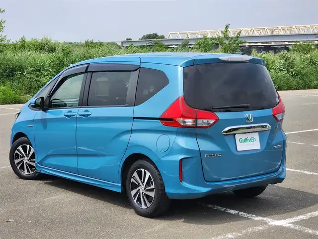 ホンダ フリード ハイブリット EX 福岡県 2017(平29)年 5.2万km 青 ワンオーナー/ホンダセンシング/純正メモリナビフルセグTV/（Bluetooth・DVD再生）/バックカメラ/両側パワースライドドア/前席シートヒーター/アダプティブクルーズコントロール/純正LEDヘッドライト/スマートキー×２/ヒーテッドドアミラー/純正アルミホイール/ドライブレコーダー/ETC/新車時保証書/取扱説明書
