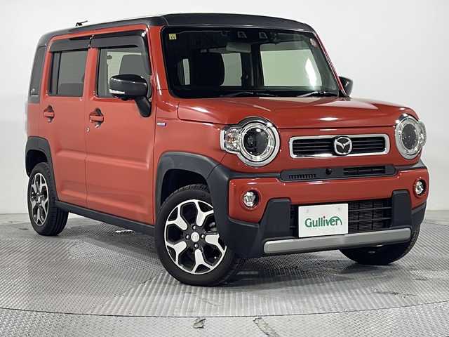 マツダ フレア クロスオーバー ハイブリッドXT 広島県 2020(令2)年 3万km オレンジ 純正8型ナビ/全方位モニター/シートヒーター/デュアルカメラブレーキサポート/アダプティブクルーズコントロール/車線逸脱警報/車線逸脱抑制/ハイビームアシスト/誤発進抑制機能/リアパーキングセンサー/パドルシフト/LEDヘッドランプ/純正15インチAW/ETC/ドライブレコーダー