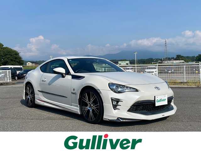 トヨタ ８６ GT リミテッド 富山県 2017(平29)年 2.6万km クリスタルホワイトパール TOM’SハイパーチャージャーKIT/モデリスタエアロ/モデリスタ18インチアルミホイール/純正トルセンLSD/純正SDナビ（NSZT-W66T）/フルセグ/Bluetooth/DVD再生/バックカメラ/クルーズコントロール/ETC/シートヒーター/LEDヘッドランプ