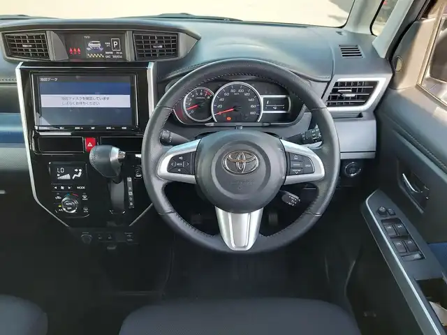 トヨタ タンク カスタムG－T 東京都 2020(令2)年 3.7万km ブラックマイカメタリック 純正9インチナビ/バックカメラ/ビルトインETC/ドライブレコーダー/両側パワースライドドア/シートヒーター/衝突軽減ブレーキ/アイドリングストップ/オートマチックハイビーム/コーナーセンサー/クルーズコントロール/スマートキー