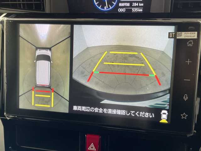 トヨタ ルーミー カスタムG 道央・札幌 2024(令6)年 0.1万km ブラックマイカメタリック ・4WD/寒冷地仕様/・トヨタセーフティセンス/・追従式クルーズコントロール/・横滑り防止装置/・コーナーセンサー/・衝突被害軽減システム/・純正9インチディスプレイオーディオ/・Bluetooth/USB接続/・フルセグTV/全方位カメラ/・両側パワースライドドア/・ドライブレコーダー/・スマートキー/プッシュスタート/・LEDオートライト/オートハイビーム/・純正14インチアルミホイール/・ETC