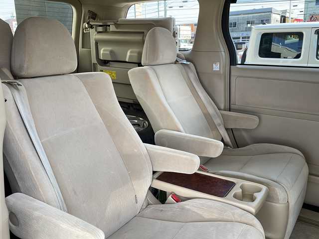 トヨタ アルファード 240S リミテッド 鳥取県 2010(平22)年 16.8万km ブラック ワンオーナー/スマートキーx2個/両側パワースライド/社外メモリナビ/フルセグ・Bluetooth/バックカメラ/社外フリップダウン/セカンドオットマン/センターコンソール/クリアランスソナー/オートライト/キセノン/フォグライト/スタットレス4本積込/保証書・取説