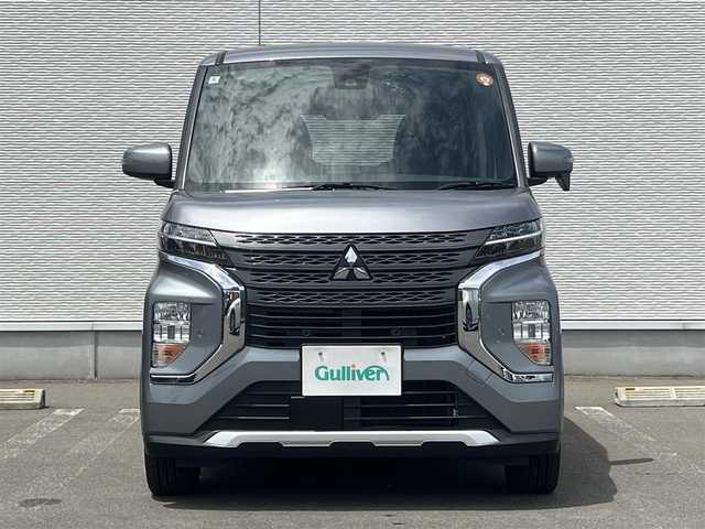 三菱 ｅＫクロススペース T 秋田県 2020(令2)年 1万km チタニウムグレーメタリック ４WD/LEDヘッドライト/ターボ/両側パワスラ/衝突軽減システム/社外ナビ/フルセグ/バックカメラ/純正アルミ/スマートキー/レーンキープアシスト/前席シートヒーター/ダウンヒルアシストコントロール/プッシュスタート/コーナーセンサー/ステアリングスイッチ/パドルシフト/ETC/オートライト/オートエアコン/パワーステアリング/パワーウィンドウ/レベライザー/横滑り防止/電動格納ウィンカーミラー/保証書/取扱説明書/記録簿