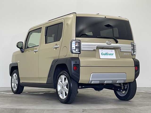ダイハツ タフト G クロムベンチャー 秋田県 2024(令6)年 0.5万km サンドベージュメタリック 4WD/スマートアシスト/社外メモリナビ/　（CD/Bluetooth/フルセグTV）/バックカメラ/ガラスルーフ/ETC/前席シートヒーター/USB/電動パーキング/オートホールド/社外フロアマット/純正アルミホイール/コーナーセンサー/LEDヘッドライト/フォグランプ/オートライト/スマートキー