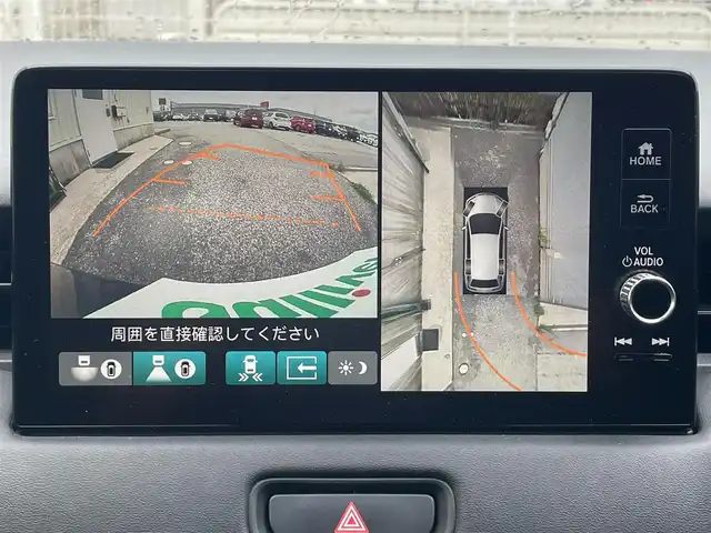 ホンダ ヴェゼル ハイブリッド e:HEV Z 滋賀県 2021(令3)年 4.7万km クリスタルブラックパール ガソリン（ハイブリッド）/4WD(F4)/CVT/純正メモリナビ/（AM/FM/Bluetooth）/車外カメラ/（バック/サイド/フロント/全周囲）/レーダークルーズコントロール/ETC2.0/ワイヤレス充電/パワーバックドア/コーナーセンサー（前後）/シートヒーター（D・N)/横滑り防止装置/衝突軽減ブレーキ/車線逸脱防止/レーンキープアシスト/フロントワイパーデアイサー/ミラーヒーター/ブラインドスポットモニター/USBポート/ステアリングヒーター/ダウンヒルアシスト/ブレーキホールド/電子パーキング/パドルシフト/フォグランプ/オートライト/車外AW付きスタッドレス積込み/（215/60/R17）2021年式/純正マット/ドアバイザー/電動格納ミラー/LEDヘッドライト