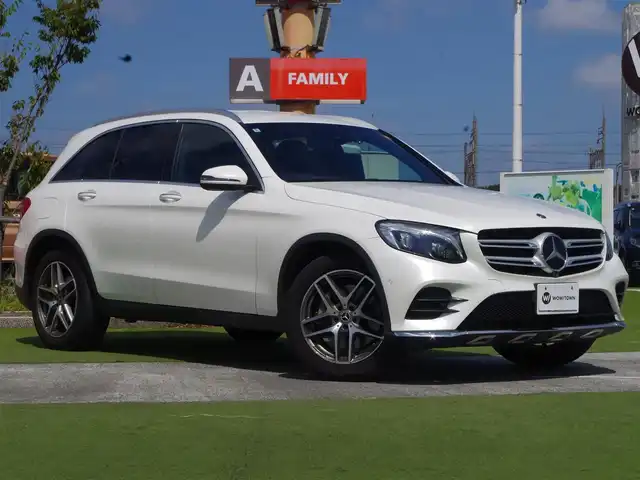 メルセデス・ベンツ ＧＬＣ２２０ d 4マチックスポーツ 千葉県 2018(平30)年 5.2万km ダイヤモンドホワイト アクティブブレーキアシスト/ブラインドスポットアシスト/レーンキープアシスト/アテンションアシスト/ヘッドアップディスプレイ/ディスタンスパイロット/パワーバックドア/純正HDDナビ/地デジTV/【DVD/CD再生機能　Bluetooth接続】/360°カメラ/ドライブレコーダー/前席パワーシート/各席シートヒーター/革巻きステアリング/ステアリングスイッチ/パドルシフト/ETC/LEDヘッドライト/フォグライト/ウインカーミラー/純正19インチアルミホイル/サイド/カーテンエアバッグ/キーレスゴー