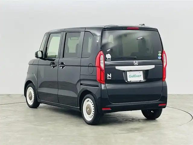 ホンダ Ｎ ＢＯＸ L ターボ 福島県 2021(令3)年 5万km クリスタルブラックパール ホンダセンシング/・衝突被害軽減ブレーキ/・誤発進抑制装置/・車線逸脱警報装置/・アダプティブクルーズコントロール/・路外逸脱抑制装置/・歩行者事故低減ステアリング/純正SDナビゲーション/・型番：VXM-214VFi/・ワンセグTV/BT/SD/CD/DVD/FM/AM/iPod/AUX/・バックカメラ/・ETC2.0/・前後ドライブレコーダー/両側パワースライドドア/・D+N席シートヒーター/革ステアリング/・ステアリングリモコン/プッシュスタート/・キーレスエントリー/・スペアキー1本/横滑り防止装置/後方コーナーセンサー/USBポート/電動格納ミラー/・ウィンカーミラー/LEDヘッドライト/・ヘッドライトレベライザー/サンシェード/純正フロアマット