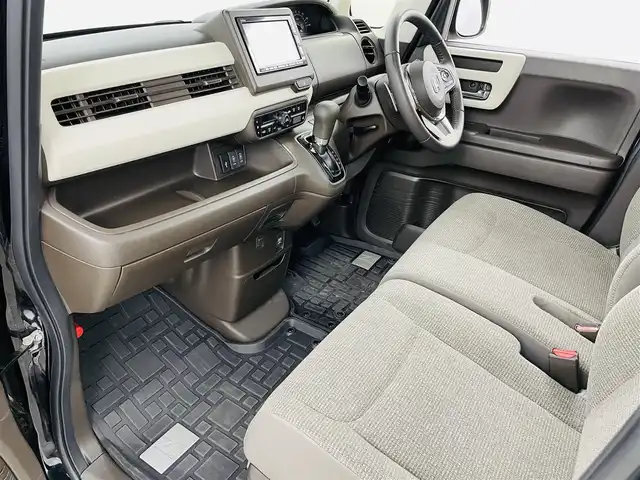 ホンダ Ｎ ＢＯＸ L ターボ 福島県 2021(令3)年 5万km クリスタルブラックパール ホンダセンシング/・衝突被害軽減ブレーキ/・誤発進抑制装置/・車線逸脱警報装置/・アダプティブクルーズコントロール/・路外逸脱抑制装置/・歩行者事故低減ステアリング/純正SDナビゲーション/・型番：VXM-214VFi/・ワンセグTV/BT/SD/CD/DVD/FM/AM/iPod/AUX/・バックカメラ/・ETC2.0/・前後ドライブレコーダー/両側パワースライドドア/・D+N席シートヒーター/革ステアリング/・ステアリングリモコン/プッシュスタート/・キーレスエントリー/・スペアキー1本/横滑り防止装置/後方コーナーセンサー/USBポート/電動格納ミラー/・ウィンカーミラー/LEDヘッドライト/・ヘッドライトレベライザー/サンシェード/純正フロアマット