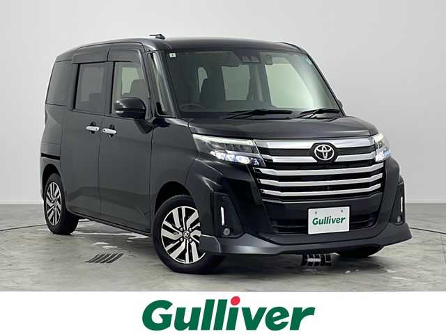 トヨタ ルーミー カスタムG 愛知県 2021(令3)年 3.1万km ブラックマイカメタリック /純正9インチナビ(NSZT-Y68T)//CD・DVD・BT・フルセグTV・USB・SD//アラウンドビューモニター//両側パワースライドドア //アダプティブクルーズコントロール//車線逸脱警報//衝突被害軽減システム//ETC//純正フロアマット//電動パーキングブレーキ//LEDヘッドライト//コーナーセンサー//ワイヤレス充電//オートライト//ロールサンシェード//ドアバイザー//前方ドラレコ