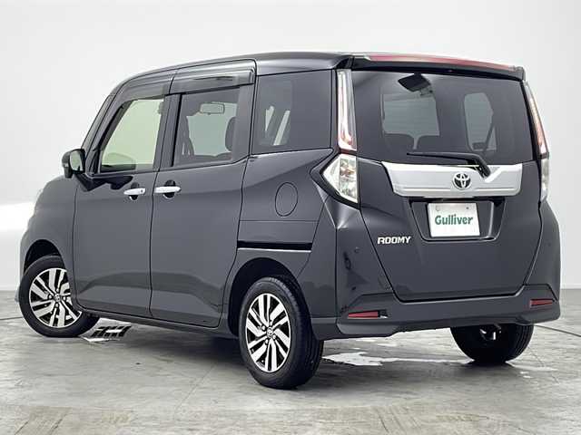 トヨタ ルーミー カスタムG 愛知県 2021(令3)年 3.1万km ブラックマイカメタリック /純正9インチナビ(NSZT-Y68T)//CD・DVD・BT・フルセグTV・USB・SD//アラウンドビューモニター//両側パワースライドドア //アダプティブクルーズコントロール//車線逸脱警報//衝突被害軽減システム//ETC//純正フロアマット//電動パーキングブレーキ//LEDヘッドライト//コーナーセンサー//ワイヤレス充電//オートライト//ロールサンシェード//ドアバイザー//前方ドラレコ