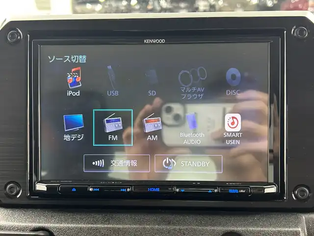 スズキ ジムニー XC 三重県 2023(令5)年 1.5万km シフォンアイボリーM /社外8型ナビ（フルセグ/CD/DVD/BT/AM/FM) //シートヒーター //クルコン //レーダーブレーキサポート //レーダークルコン //レーンキープアシスト //ビルトインETC //LEDヘッドライト //オートライト