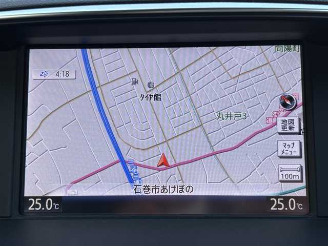 日産 フーガ 370GT 宮城県 2016(平28)年 5.7万km ガーネットブラック 登録時走行距離56567km/ＣＤ／Ｂｌｕｅｔｏｏｔｈ/プッシュスタート/スマートキー/追従クルーズコントロール/ＥＴＣ/全方位カメラ/サンルーフ/ドライブレコーダー/レザーシート/シートヒーター/社外アルミホイール/衝突軽減ブレーキ/LEDライト/シートメモリー