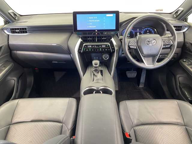 トヨタ ハリアー ハイブリッド Z レザーパッケージ 栃木県 2024(令6)年 1.5万km プラチナホワイトパールマイカ 純正メモリナビ/（フルセグTV/Bluetooth/USB）/禁煙車　/バックカメラ　/ＪＢＬサウンドシステム　/本革シート　/トヨタセーフティセンス　/コーナーセンサー　/ＥＴＣ２．０　/パワーシート　/シートヒーター　/シートエアコン　/デジタルインナーミラー/オートライト/LEDヘッドライト/フォグランプ/スマートキー/プッシュスタート/ステアリングスイッチ/革巻きステアリング/ウインカーミラー/電動格納ミラー/純正アルミホイール/純正フロアマット