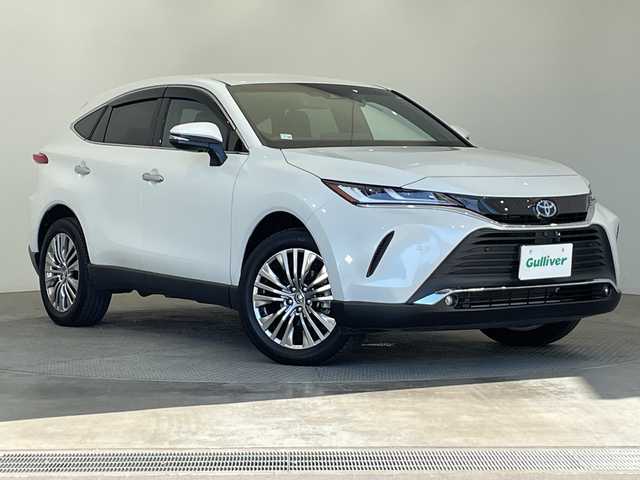 トヨタ ハリアー ハイブリッド Z レザーパッケージ 栃木県 2024(令6)年 1.5万km プラチナホワイトパールマイカ 純正メモリナビ/（フルセグTV/Bluetooth/USB）/禁煙車　/バックカメラ　/ＪＢＬサウンドシステム　/本革シート　/トヨタセーフティセンス　/コーナーセンサー　/ＥＴＣ２．０　/パワーシート　/シートヒーター　/シートエアコン　/デジタルインナーミラー/オートライト/LEDヘッドライト/フォグランプ/スマートキー/プッシュスタート/ステアリングスイッチ/革巻きステアリング/ウインカーミラー/電動格納ミラー/純正アルミホイール/純正フロアマット