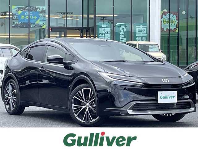 トヨタ プリウス G 島根県 2023(令5)年 0.6万km アティチュードブラックマイカ トヨタセーフティセンス/純正ディスプレイオーディオ/フルセグTV/Bluetooth/USB/パノラミックビューモニター/レーダークルーズコントロール/LEDオートライト/オートマチックハイビーム /クリアランスソナー/BSM/ビルトインETC2.0/純正19インチアルミホイール/純正フロアマット/純正ドアバイザー/スマートキー/プッシュスタート
