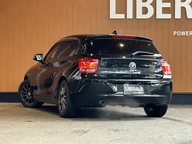 ＢＭＷ １１６ｉ 宮城県 2012(平24)年 13.2万km サファイアブラックP 純正ナビ/社外フルセグTV/ETC/ブラックキドニーグリル（純正グリル有り）/ドアバイザー/オートライト/社外16インチAW