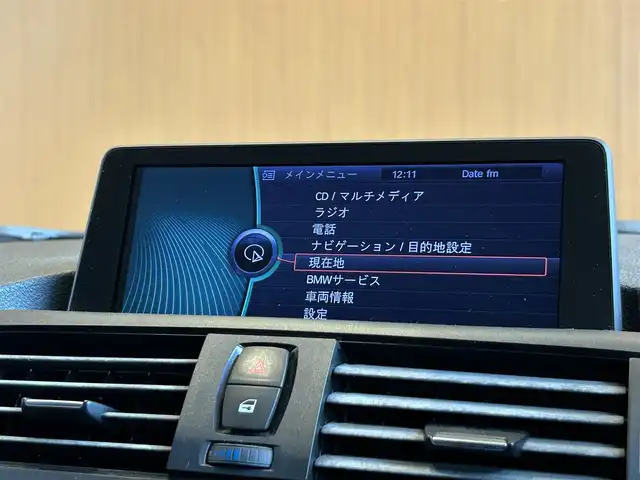 ＢＭＷ １１６ｉ 宮城県 2012(平24)年 13.2万km サファイアブラックP 純正ナビ/社外フルセグTV/ETC/ブラックキドニーグリル（純正グリル有り）/ドアバイザー/オートライト/社外16インチAW