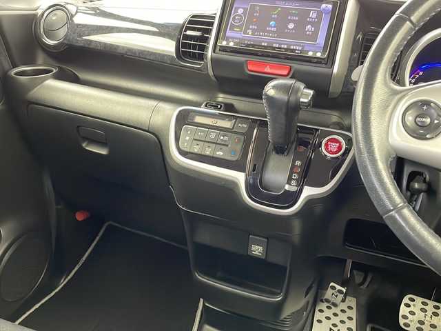 ホンダ Ｎ ＢＯＸ モデューロ X G ターボP 新潟県 2014(平26)年 6.6万km プレミアムホワイトパール 社外メモリナビ(AVIC-MRZ066)/両側パワースライドドア/キセノンライト/クルーズコントロール/ETC/フルセグTV/モデューロ純正フロアマット/ターボ/ツートンカラー/社外レーダー(ZERO 302V)/パドルシフト/ルーフキャリアー(TERZO)/スマートキー