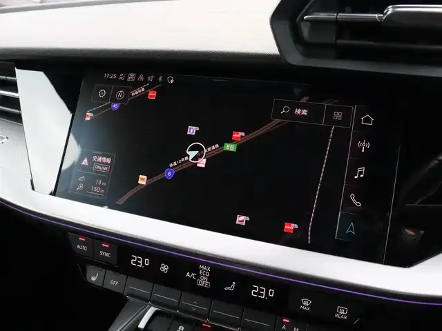 アウディ Ａ３ SB 30TFSI Sライン 宮城県 2023(令5)年 5万km デイトナグレーパールエフェクト 純正ナビ【ＢＴ／フルセグＴＶ／ＵＳＢ】/パドルシフト　/バックカメラ　/アダプティブクルーズコントロール/Audiプレセンス/レーン逸脱警告/パーキングアシスト　/レザーシート　/バーチャルコックピット　/シートヒーター(DN席)/パワーシート(DN席)　/ドライブレコーダー　/純正１８インチＡＷ/LEDヘッドライト/プッシュスタート/アドバンスドキー/MTモード付/オートライト/コーナーセンサー(前後)/ETC2.0/禁煙車