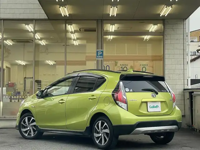 トヨタ アクア X－URBAN ソリッド 愛知県 2016(平28)年 6.3万km フレッシュグリーンマイカメタリック /当店買取/禁煙/1オーナー//純正SDナビNSZN-W64T//フルセグTV/CD/DVD/SD/Bluetooth//バックカメラ/純正ドラレコ//ハーフレザー/革巻きステア//PCS/レーンキープ//LEDヘッド/Aライト/AHB/LEDフォグ//純正16AW/純正Fマット/ドアバイザー//ビルトインETC//保証書/取説/ナビ取説/スペアキー/スマートキー