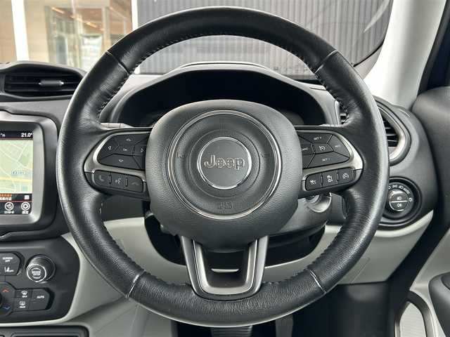 クライスラー・ジープ ジープ レネゲード リミテッド 福岡県 2021(令3)年 5.5万km 青Ｍ アダプティブクルーズコントロール/レーンキープアシスト/ブラインドスポットモニター/白革シート/前席シートヒーター/Ｕｃｏｎｎｅｃｔ　/Ａｐｐｌｅｃａｒｐｌａｙ/ａｎｄｒｏｉｄａｕｔｏ　/フルセグTV/Bluetooth/バックカメラ/LEDヘッドライト/ハンドルヒーター/ステアリングスイッチ/前後ドライブレコーダー/純正17インチアルミホイール/ETC2.0