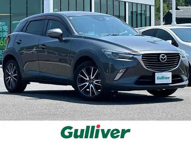 マツダ ＣＸ－３ 20S プロアクティブ 島根県 2018(平30)年 3.5万km グレー スマートシティブレーキ/純正ナビ/CD/DVD/DTV/Bluetooth/バックカメラ/ハーフレザー調シート/シートヒーター /ステアリングスイッチ/LEDオートライト/ドライブレコーダー/ETC/HUD/コーナーセンサー /スマートキー/プッシュスタート /純正フロアマット/ドアバイザー