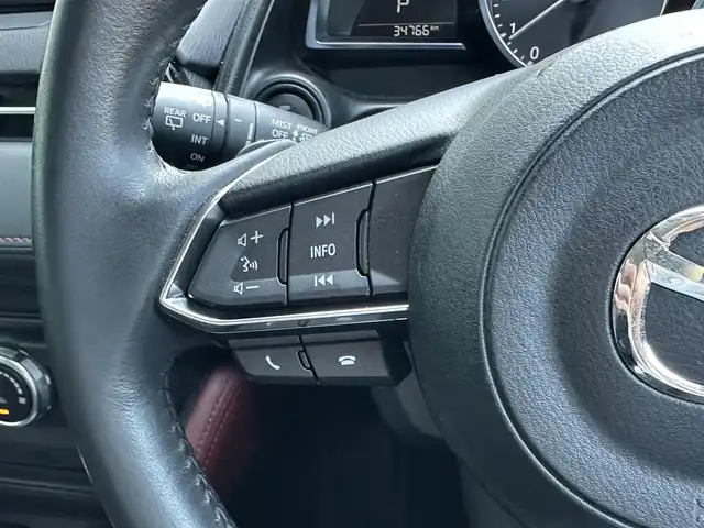 マツダ ＣＸ－３ 20S プロアクティブ 島根県 2018(平30)年 3.5万km グレー スマートシティブレーキ/純正ナビ/CD/DVD/DTV/Bluetooth/バックカメラ/ハーフレザー調シート/シートヒーター /ステアリングスイッチ/LEDオートライト/ドライブレコーダー/ETC/HUD/コーナーセンサー /スマートキー/プッシュスタート /純正フロアマット/ドアバイザー