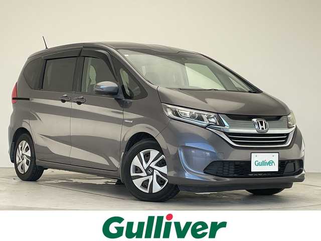 ホンダ フリード＋ ハイブリット G ホンダセンシング 愛知県 2016(平28)年 6.5万km モダンスティールM 衝突軽減システム/純正７型SDナビ/レーダークルーズコントロール/両側パワースライドドア/バックカメラ/LEDヘッドライト/ドライブレコーダー/ETC/ステアリングスイッチ/スマートキー/プッシュスタート/フルセグ/CD/DVD/Bluetooth