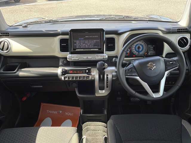 スズキ クロスビー HYBRID MZ 新潟県 2018(平30)年 8.2万km ミネラルグレーM 4WD/純正8インチナビ(AVIC-CLS900ZS2)/(AM/FM/CD/DVD/SD/Bluetooth)/フルセグTV/デュアルセンサーブレーキサポート/クルーズコントロール/バックカメラ/コーナーセンサー/ビルトインETC/パドルシフト/D/N席シートヒーター/純正アルミホイール/純正フロアマット/LEDヘッドライト/プッシュスタート/スマートキー/スペアキー×1/保証書