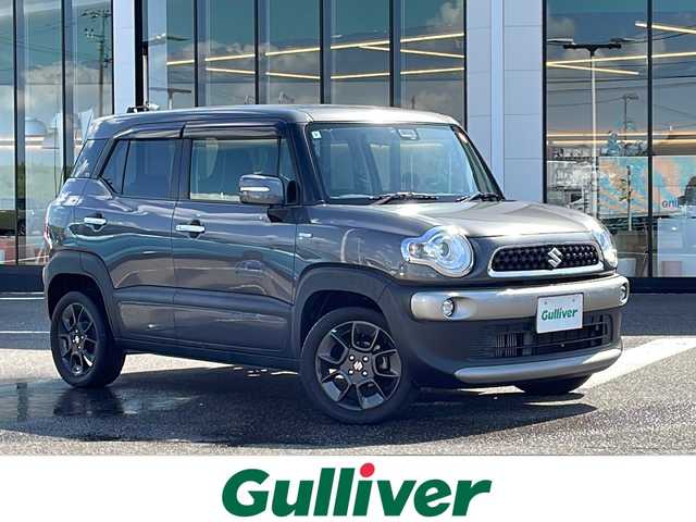 スズキ クロスビー HYBRID MZ 新潟県 2018(平30)年 8.2万km ミネラルグレーM 4WD/純正8インチナビ(AVIC-CLS900ZS2)/(AM/FM/CD/DVD/SD/Bluetooth)/フルセグTV/デュアルセンサーブレーキサポート/クルーズコントロール/バックカメラ/コーナーセンサー/ビルトインETC/パドルシフト/D/N席シートヒーター/純正アルミホイール/純正フロアマット/LEDヘッドライト/プッシュスタート/スマートキー/スペアキー×1/保証書