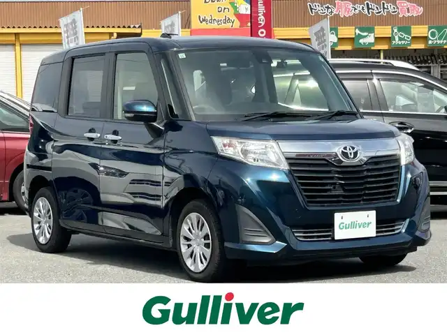 トヨタ ルーミー G S 群馬県 2017(平29)年 2.7万km レーザーブルークリスタルシャイン 純正ナビ(NSCD-W66)/CD・SD・BT・ワンセグ/両側パワースライドドア/バックカメラ/前後ドライブレコーダー/ビルトインETC/クルーズコントロール/横滑り防止装置/衝突軽減ブレーキ/アイドリングストップ/純正フロアマット/スマートキー×2