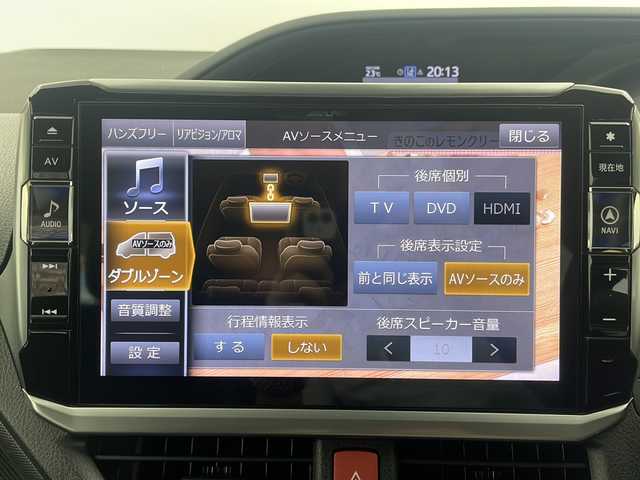 トヨタ ノア ハイブリッド Si ダブルバイビー 栃木県 2018(平30)年 5.7万km ホワイトパールクリスタルシャイン アルパイン11型ナビ/　　CD/DVD/Bluetooth/AM/FM/フルセグ/バックカメラ/ETC/トヨタセーフティーセンス /・プリクラッシュセーフティ/・オートマチックハイビーム/・レーンデパーチャーアラート/クルーズコントロール/アルパイン後席モニター/両側パワースライドドア/ハーフレザーシート/シートヒーター/純正16インチAW/オートライト/LEDヘッドライト/フォグランプ/革巻きステアリング/ステアリングスイッチ/プッシュスタート/スマートキー
