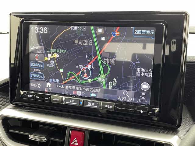ダイハツ ロッキー プレミアム G HEV 熊本県 2021(令3)年 5.2万km ブラックマイカメタリック/シャイニングホワイトパール 禁煙車/アルパイン9インチナビ（ＣＤ・ＤＶＤ・フルセグ・ＢＴ・ＳＤ・ＨＤＭＩ・ＵＳＢ）/バックカメラ　/純正前後ドライブレコーダー　/ビルトインＥＴＣ２．０　/前後クリアランスソナー　/前席シートヒーター　/スマートアシスト/・衝突回避支援ブレーキ/・衝突警報機能/・車線逸脱抑制機能/・車線逸脱警報機能/・ふらつき警報機能/・路側逸脱警報機能/・ふらつき警報機能/・先行車発進お知らせ機能/・標識認識システム/・レーダークルーズコントロール/横滑り防止/100V充電/純正フロアマット/純正17インチAW/オートライト/オートマチックハイビーム/フォグランプ/スマートキー/プッシュスタート