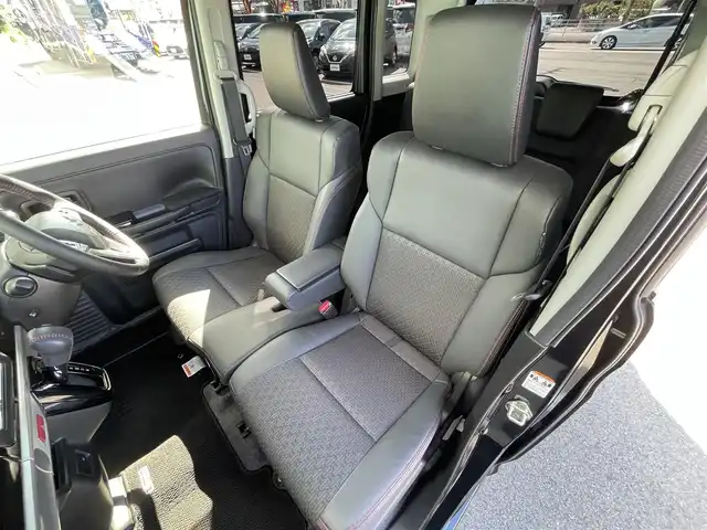 スズキ スペーシア カスタム HYBRID XS ターボ 愛媛県 2019(令1)年 6.1万km ブルーイッシュブラックパール3 純正ナビ（Bluetooth/フルセグTV/DVD再生）/両側パワースライドドア/アラウンドビューモニター/ハーフレザーシート/シートヒーター/クルーズコントロール/ETC/前方ドライブレコーダー/ドアバイザー/テレビキャンセラー/純正フロアマット/後方コーナーセンサー/LEDヘッドライト/フォグランプ