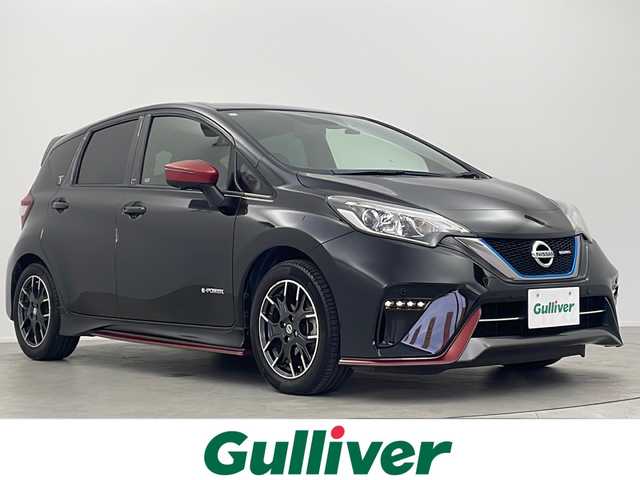日産 ノート e－パワー ニスモ 大阪府 2017(平29)年 6.2万km スーパーブラック 純正ナビ/nismo専用シート/nismo16インチアルミホイール/nismoエアロ/e-power/アラウンドビューモニター/デジタルインナーミラー/エマージェンシーブレーキ/車線逸脱防止/LEDヘッドライト/保証書/点検記録簿