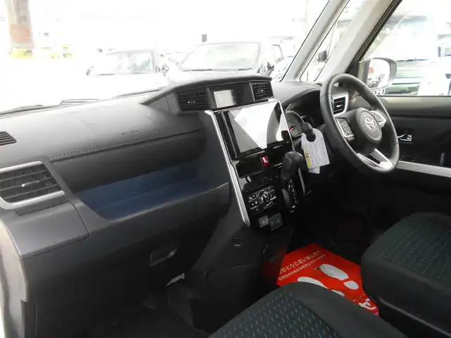 トヨタ ルーミー カスタムG 福岡県 2021(令3)年 0.4万km パールホワイトⅢ 　ルーミー・カスタムG　/ワンオーナー/登録時走行距離（3452キロ）/新車時保証書・取扱説明書/純正9インチディスプレイオーディオ/フルセグTV（TVキャンセラー付）/バックガイドモニター/社外ドライブレコーダー（DC-DR501)/社外ETC/スマートキー×2/レーダークルーズコントロール「/オートLEDヘッドライト/オート電格ドアミラー/電子式パーキングブレーキ/両側パワースライドD/純正アルミホイール14