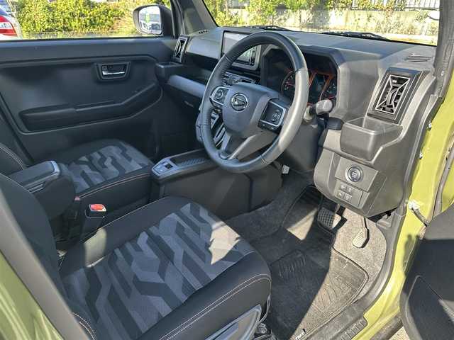 ダイハツ タフト G ターボ 東京都 2021(令3)年 3.4万km フォレストカーキメタリック ナビゲーション/フルセグテレビ/CD＆DVD/ブルートゥース接続/USB接続/全方位カメラ/電動パーキングブレーキ/ETC/シートヒーター/社外15インチアルミホイール/パノラマルーフ/衝突軽減ブレーキ/車線逸脱警報装置/アダプティブクルーズコントロール/保証書/取扱説明書/整備手帳/スマートキーX2本