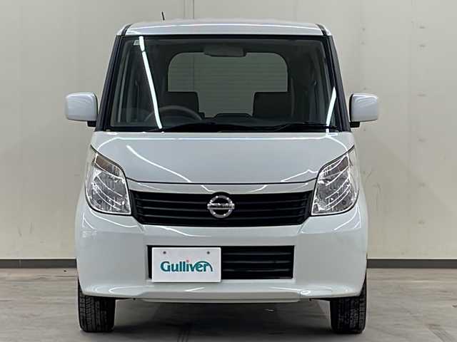 日産 ルークス X 道央・札幌 2012(平24)年 7.2万km パール /4WD//純正フルセグナビ/（CD/DVD/FM/AM/BT/USB/SD）//ミュージックサーバー//片側パワースライドドア//D席シートヒーター//ドアバイザー//純正14インチAW