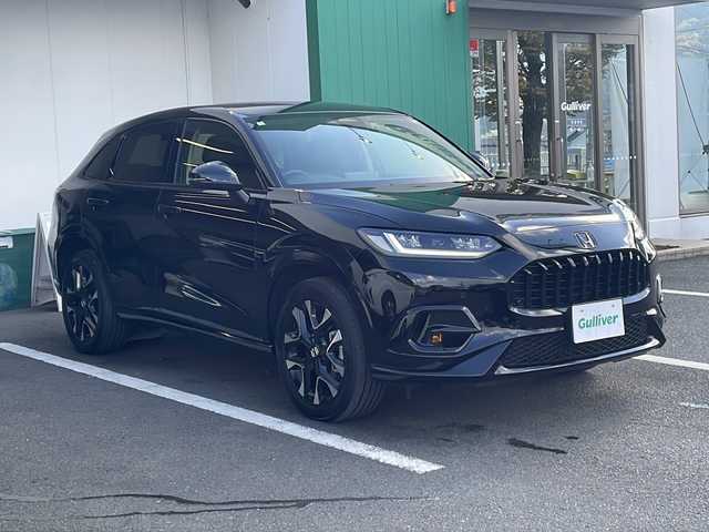 ホンダ ＺＲ－Ｖ ハイブリッド e:HEV Z 京都府 2024(令6)年 0.4万km クリスタルブラックパール 純正メモリナビ　パノラミックビューモニター　ＢＯＳＥサウンド　ホンダセンシング　アダプティブクルーズコントロール　ブラインドスポットモニター　シートヒーター　ステアリングヒーター　ビルトインＥＴＣ
