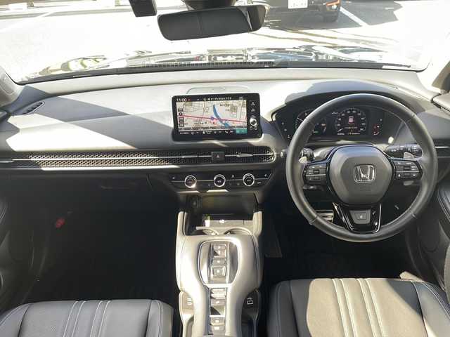 ホンダ ＺＲ－Ｖ ハイブリッド e:HEV Z 京都府 2024(令6)年 0.4万km クリスタルブラックパール 純正メモリナビ　パノラミックビューモニター　ＢＯＳＥサウンド　ホンダセンシング　アダプティブクルーズコントロール　ブラインドスポットモニター　シートヒーター　ステアリングヒーター　ビルトインＥＴＣ