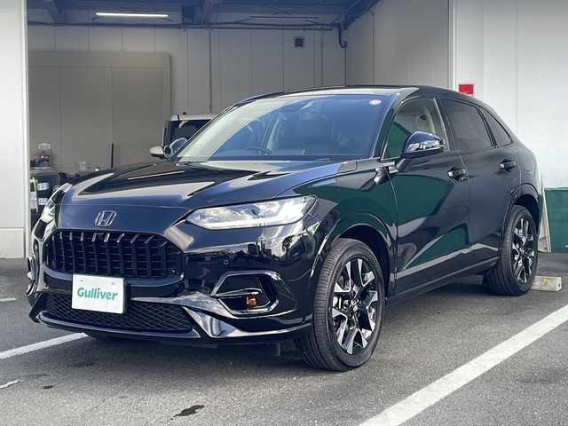 ホンダ ＺＲ－Ｖ ハイブリッド e:HEV Z 京都府 2024(令6)年 0.4万km クリスタルブラックパール 純正メモリナビ　パノラミックビューモニター　ＢＯＳＥサウンド　ホンダセンシング　アダプティブクルーズコントロール　ブラインドスポットモニター　シートヒーター　ステアリングヒーター　ビルトインＥＴＣ