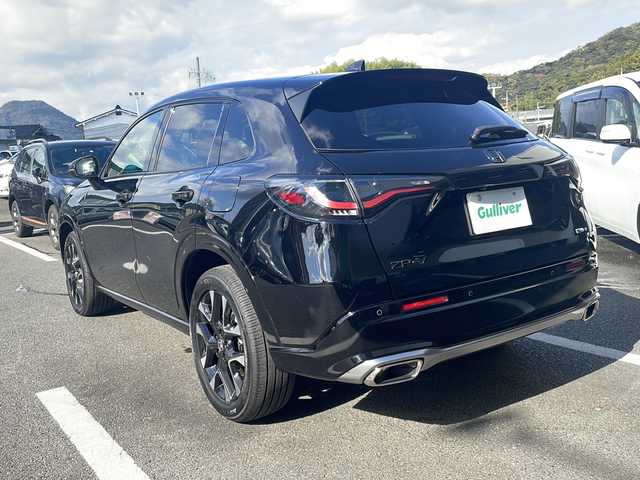 ホンダ ＺＲ－Ｖ ハイブリッド e:HEV Z 京都府 2024(令6)年 0.4万km クリスタルブラックパール 純正メモリナビ　パノラミックビューモニター　ＢＯＳＥサウンド　ホンダセンシング　アダプティブクルーズコントロール　ブラインドスポットモニター　シートヒーター　ステアリングヒーター　ビルトインＥＴＣ