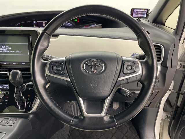 トヨタ エスティマ ハイブリッド アエラス スマート 道央・札幌 2017(平29)年 8.7万km ホワイトパールクリスタルシャイン ・4WD/・純正ナビ（NSZT-Y66T）/・CD&DVD&SD&BT&フルセグTV/・バックカメラ/・トヨタセーフティセンス/・クルーズコントロール/・純正フリップダウンモニター/・両側パワースライドドア/・レザーシート/・前席シートヒーター/・D席パワーシート/・TVキャンセラー/・ビルトインETC/・社外ドラレコ前方/・AC100V/1500W/・LEDヘッドライト/・オートライト/・オートマチックハイビーム/・スマートキー/・プッシュスタート/・保証書/・取扱説明書