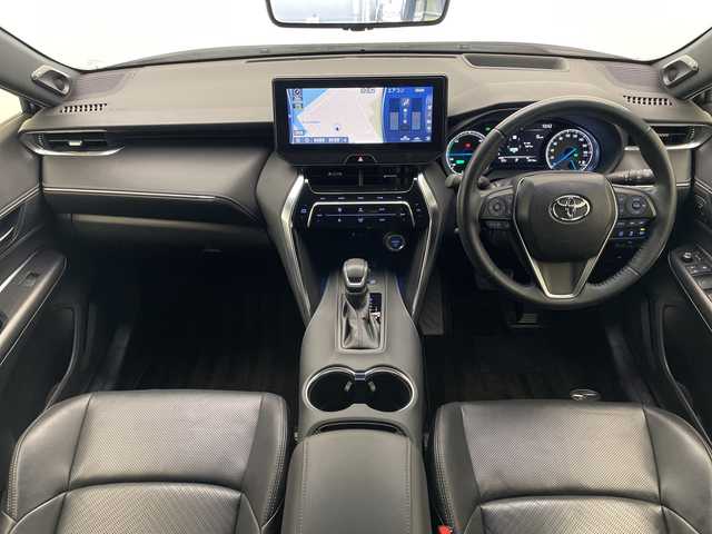 トヨタ ハリアー ハイブリッド Z レザーパッケージ 宮崎県 2021(令3)年 4万km ホワイトパールクリスタルシャイン モデリスタエアロ/純正ナビ・Bluetooth・FM/AM/パノラマミックビューモニター　/デジタルインナーミラー　/パワーバックドア　/ブラックレザーシート/Ｄ／Ｎ席シートヒーター・シートエアー/Ｄ／Ｎ席パワーシート　/ハンドルヒーター　/クルーズコントロール/オートライト/オートハイビーム/ビルトイン2.0ETC/エマージェンシーボタン/スマートキー/横滑り防止機能/ハンドルリモコン