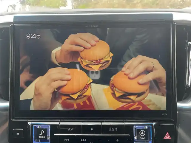 トヨタ ヴェルファイア 2.5Z Aエディデョン ゴールデンアイズ 富山県 2017(平29)年 12.6万km ブラック ４WD/ワンオーナー/ALPINE11インチナビ/フルセグＴＶ/Bluetooth/ＤＶＤ再生/ALPINEフリップダウンモニター/両側パワースライドドア/クルーズコントロール/スマートキー（スペアキー有）/ハーフレザーシート/パワーバックドア/LEDオートライト/フォグライト