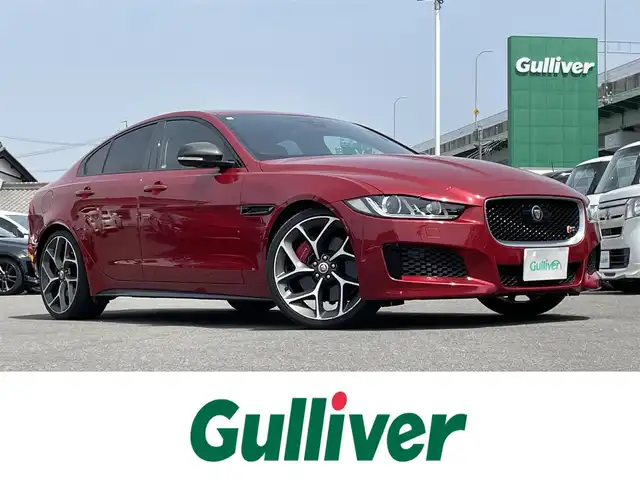 ジャガー ＸＥ XE S 愛知県 2016(平28)年 3.7万km 赤 メーカーナビ/サンルーフ/MERIDIANプレミアムサウンド/レッドキャリパー/パワーシート/ハーフレザーシート/バックカメラ/純正２０インチアルミホイール/カーボンサイドミラー/ETC/コーナーセンサー/ダイヤル式シフト